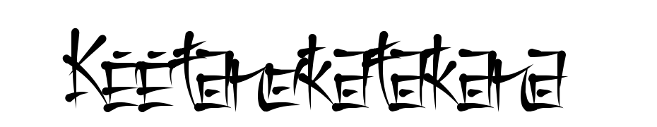 Keetano Katakana Roman Yazı tipi ücretsiz indir